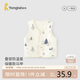 童泰（TONGTAI）嬰兒馬甲秋冬寶寶夾棉衣服兒童外出上衣TS43J191-DS藍(lán)色90cm