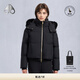 Moose Knuckles[折扣] JACKET GOLD女士保暖鵝絨小剪刀羽絨服外套 黑色/黑色羊毛領(lǐng) M