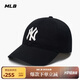 MLB帽子男女軟頂棒球帽虞書(shū)欣明星同款運動(dòng)鴨舌帽3ACP6601N-50BKS-F