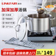 凌豐（LINKFAIR）304不銹鋼湯鍋家用燉煮鍋無(wú)涂層復(fù)合鍋底電磁爐燃?xì)庠钔ㄓ?2-3人適用 22cm 4L
