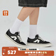 VISION STREET WEAR官方 STICK復(fù)古經(jīng)典低幫翻毛皮帆布鞋運(yùn)動(dòng)休閑板鞋男女多色 經(jīng)典黑 40