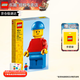 樂高（LEGO）大比例人仔40819賽車手/40649人仔系列 男女拼搭積木玩具 40649 放大版樂高小人仔
