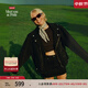 Levi's【商場(chǎng)同款】?PRIDE系列25春夏新款情侶牛仔夾克外套002FF 黑色 002FG-0000 L