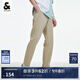 杰克·瓊斯（JACK&JONES）衣服男裝休閑褲男春夏男褲成熟穩(wěn)重褲子潮流百搭高級感品牌長褲 卡其色E11 XL （185)