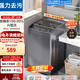 LG洗衣機全自動(dòng)波輪15公斤容量藍光烘洗一體 學(xué)生宿舍出租房神器一鍵智洗10公斤小型單身公寓洗衣機 18公斤【藍光+智能風(fēng)干】咖色 5.5KG-20KG
