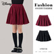 迪士尼（Disney）女童半身裙秋冬款短裙兒童蛋糕裙加絨裙子TD3EQ015 安可拉紅140