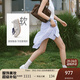莎莎蘇[明星同款]25夏復(fù)古阿甘鞋透氣休閑鞋輕便網(wǎng)面薄底運(yùn)動(dòng)鞋 米白色/白色 37