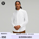 lululemon丨New Venture 男士修身剪裁長袖襯衫 速干芯吸 LM3CYES 白色 M