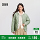 森馬（Semir）羽絨服女純色三防寬松休閑風(fēng)2024冬季棒球領(lǐng)輕薄外套109724113003