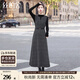 絲柏舍無(wú)袖連衣裙2025秋裝新款女裝修身氣質(zhì)優(yōu)雅A字時(shí)尚長(cháng)裙