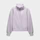 蕉內（Bananain）【劉浩存同款】非常服503Relax女士半拉鏈衛衣顯瘦洋氣秋冬外套 熏紫 M