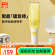 好孩子新款嬰兒低音自動吸發(fā)理發(fā)器寶寶剃頭神器兒童推子剪發(fā)器 姜黃色理發(fā)器