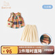 班喜迪【六一兒童節(jié)禮物】女童套裝夏裝新款兒童洋氣純棉背心寶寶七分褲
