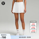 lululemon丨Varsity 女士風(fēng)琴褶高腰網(wǎng)球裙速干芯吸 LW8AKVS 白色 S /6