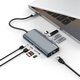 聯(lián)想USB3.0擴展塢HDMI/VGA分線(xiàn)器RJ45千兆網(wǎng)口筆記本適用小新拯救者分線(xiàn)器F1-C09拓展塢 F1-C09