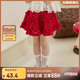 LUSON小O寶童裝女寶寶夏季套裝裙子洋氣2025新款蘑菇屋女童蓬蓬裙