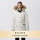 加拿大鵝（Canada Goose）Trillium 女士派克大衣戶外休閑外套大鵝羽絨服 6660L 433 北辰白 L
