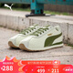 彪馬PUMA【復(fù)古跑鞋】薄底鞋T頭鞋男女休閑阿甘鞋 362167 米白色-軍綠