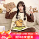 迪士尼（Disney）12女大童睡衣女孩春秋季13歲少女長(cháng)袖14純棉15高初中學(xué)生家居服16 156卡皮巴拉 175 女2XL【125-138斤】