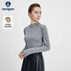 納維凱爾意大利小帆船女士25年新款長(cháng)袖T恤百搭輕薄修身打底衫2335055502
