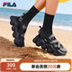 FILA斐樂(lè )官方女鞋FRAGOLA草莓涼鞋2025年厚底增高瑪麗珍魔術(shù)貼涼拖