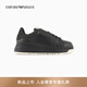EMPORIO ARMANI/阿瑪尼官方旗艦【七夕男友禮物】新款輕戶外厚底休閑運動鞋秋季 K001-黑色 42