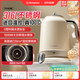 西屋電熱水壺家用1.7L大容量保溫開(kāi)水壺一鍵除氯316L不銹鋼內膽燒水壺1702 1.7L 【機械款】