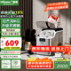 惠康（HICON）制冰機(jī)家用商用擺攤?cè)詣?dòng)冰塊機(jī)30/35kg大容量酒吧冰塊奶茶店全自動(dòng)制冰機(jī)方塊制冰器 爆款【倒扣桶+自吸桶】不銹鋼-預(yù)約制冰-產(chǎn)30KG