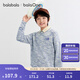 巴拉巴拉balaone童裝兒童毛衫男童2025秋季新款毛衣大童套頭時(shí)尚 藍(lán)色調(diào)00488 165