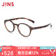 睛姿（JINS）【七夕】近視鏡男女HOME居家休閑時(shí)尚舒適可加配防藍(lán)光UGF23A073 386棕色玳瑁