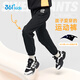 361°童裝 兒童長(cháng)褲25秋季男女童3-14歲校園針織運動(dòng)彈力長(cháng)褲 黑150