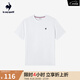 樂(lè )卡克法國公雞夏季圓領(lǐng)短袖T恤 L242UECA0301 瓷白色 L
