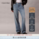 Calvin KleinJeans【復刻90系列】25春秋女士ck淺色復古直筒牛仔褲47B908G