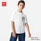 優(yōu)衣庫童裝男童女童親子UT Pokémon印花短袖T恤寶可夢(mèng)479903 00 白色 160