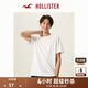 HOLLISTER24夏款經(jīng)典小海鷗情侶基礎款短袖T恤男裝女裝KI324-4042 白色 M (180/100A)