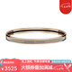 愛(ài)馬仕（HERMES）女士手環(huán)手鐲琺瑯鍍玫瑰金寬5.6毫米禮盒款奢侈品飾品送女友 灰色 65