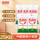 香滿(mǎn)園 面粉 中筋粉 美味富強(qiáng)小麥粉 10斤*5 包子餃子饅頭餅手搟面