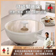 幸甚日本品牌有鈦不粘鍋炒鍋家用鈦瓷聚油炒菜鍋燃?xì)庠铍姶艩t通用炒鍋 【1-3人適用】28CM鈦瓷炒鍋 28cm