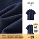 森馬（Semir）POLO衫女涼感抗菌修身襯衫2025夏刺繡休閑通勤套頭衫109325115001