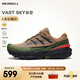 邁樂（Merrell）運動戶外越野跑鞋VAST SKY長空男女款防滑耐磨輕量跑山鞋越野鞋 MR2325101-05棕綠 42
