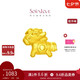 周大福SOINLOVE 愛蜜金大金馬時髦黃金轉運珠足金 情侶 VR923七夕