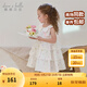 戴維貝拉（DAVE＆BELLA）2025夏裝新款純棉女童連衣裙女寶寶無(wú)袖背心裙洋氣兒童公主裙裙子 彩色圓點(diǎn)【現(xiàn)貨】 110 cm（建議身高100-110cm）