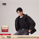 Levi's李維斯情侶同款簡約輕薄防寒舒適保暖羽絨服外套七夕禮遇 黑色 L