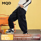 馬騎頓（MQD）男童秋季新品戶(hù)外工裝褲中大童露營(yíng)登山褲子休閑褲 藏青 130
