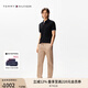 TOMMY HILFIGER男裝經(jīng)典商務(wù)通勤松緊腰微彈直筒合身西褲長(zhǎng)褲休閑褲23707 卡其色AEG(抽繩款) -直筒-正常拍 32 （2.5尺）