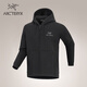 ARC'TERYX始祖鳥(niǎo) EMBLEM FLEECE FULL-ZIP HOODY 男子 抓絨衫 Black/黑色 M