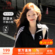 駱駝（CAMEL）全地形風(fēng)衣男女款休閑立領(lǐng)運動(dòng)夾克外套 C35CABLH040 幻影黑 M