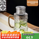 唯銘諾玻璃水壺耐高溫冷水壺家用涼水壺復古泡茶養生花茶壺涼白開(kāi)扎壺