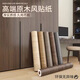 木紋貼紙防水自粘家具翻新墻紙衣柜櫥柜門(mén)鋁板密度板展廳防水防潮 伯爵灰木（雙壓木紋久用不翹） 40cm寬3米長(cháng)