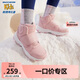 Skechers斯凱奇兒童棉鞋冬季時(shí)尚女童皮鞋短靴加絨保暖雪地靴8701648L